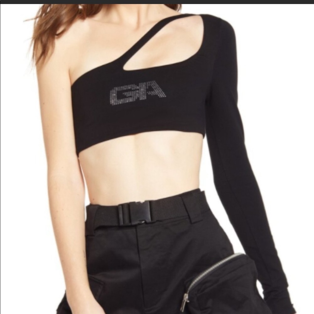 I.AM.GIA Jupiter One-Shoulder Crop top
